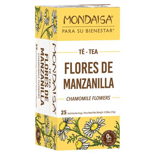 Té Mondaisa Flores Manzanilla 25 Uds -25 g