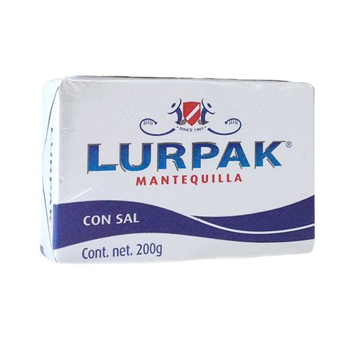 Mantequill Lurpak C Sal 200 Gr