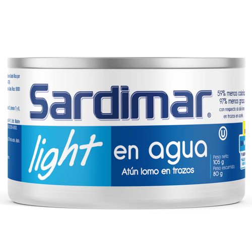 Atún Sardimar light en agua - 80 g