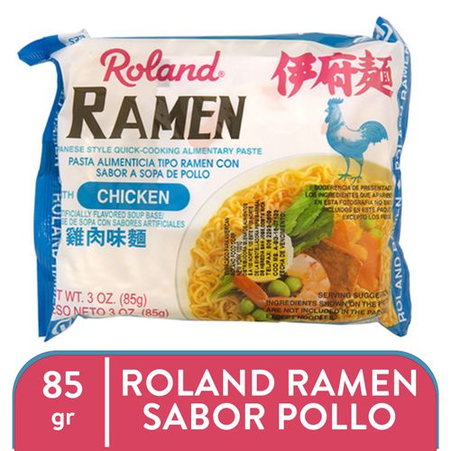 Sopa Roland Instantánea Sabor Pollo -86.25gr