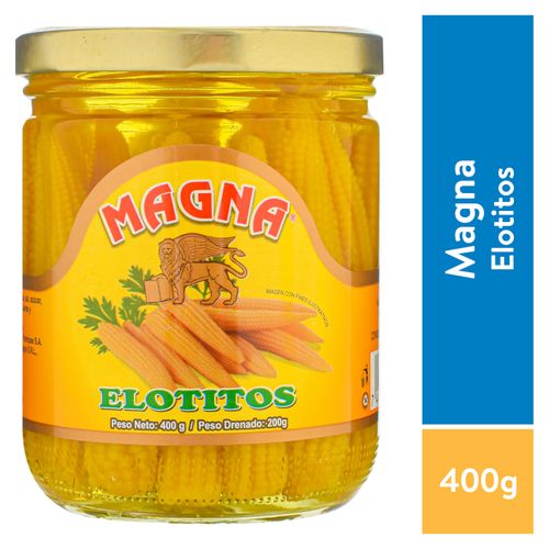 Elotitos enteros Magna frasco - 400 g