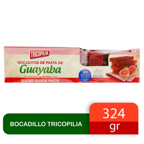 Bocadillo Tricopilia guayaba 20 Uds - 324 g