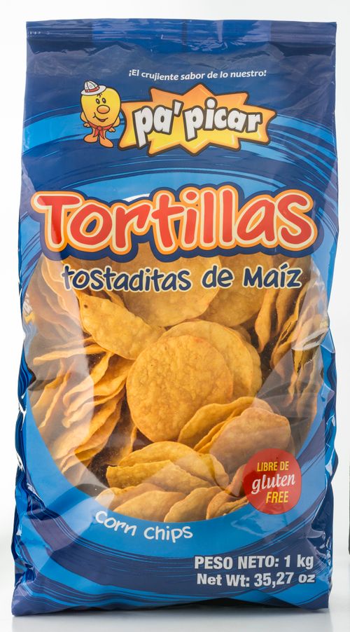 Tortilla P'picar Tostada De Maiz - 1000gr