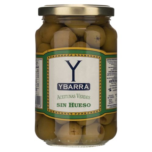 Aceituna verde Ybarra manzanilla sin semilla - 370 g