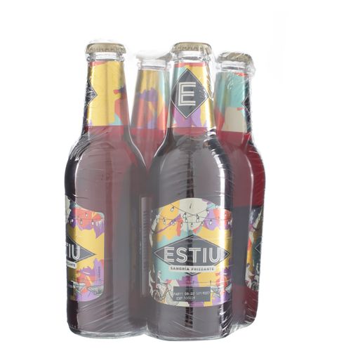 4 Pack Sangria Estiu Botella 330 Ml