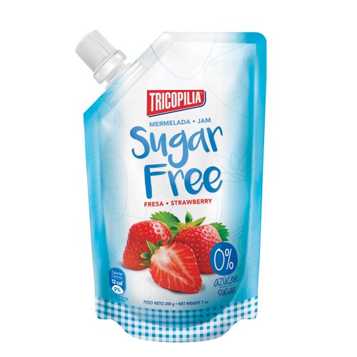 Jalea Tricopilia sugar free fresa - 200 g