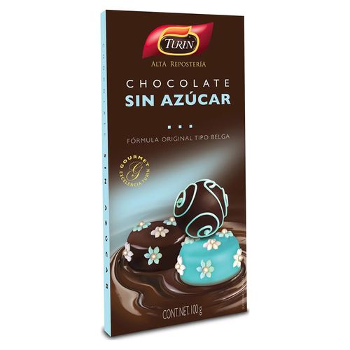 Chocolate Turin tableta con 70% cacao - 100 g
