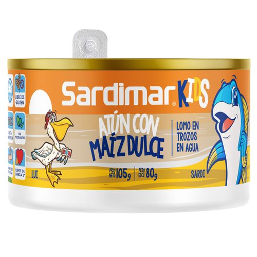 Atún Sardimar Maíz Dulce -105g