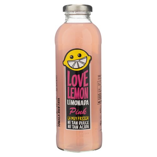 Bebida Love Lemon Limonada pink - 475 g