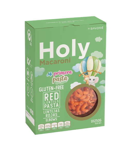 Lenteja Holy Kids Roja Macaronni -250gr