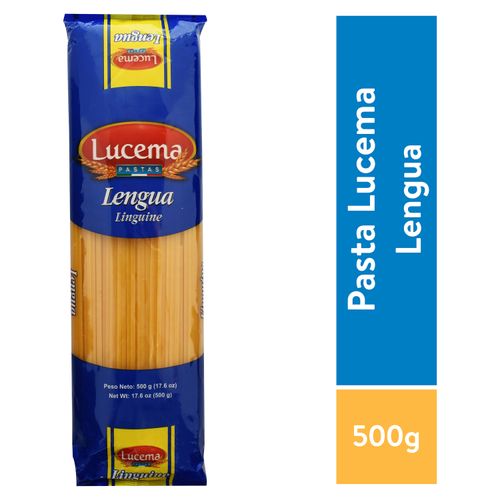 Pasta Lucema Lengua Empaque Plástico - 500 g