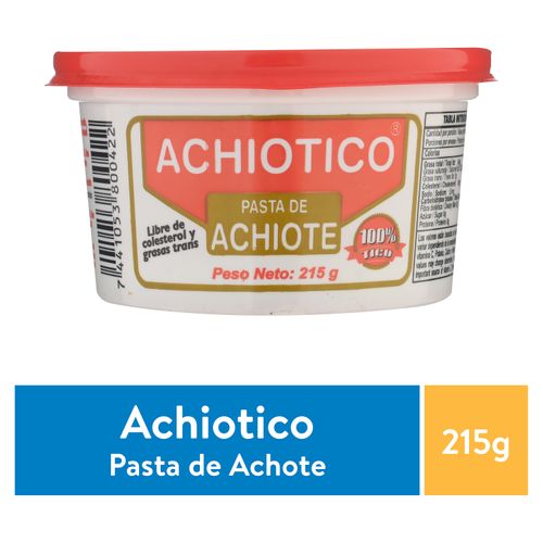 Achiote Achiotin en pasta - 215 g