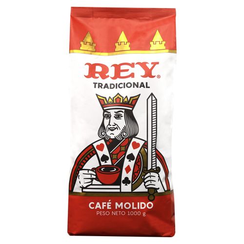 Café Rey Tradicional Molido Tueste Medio -1000gr