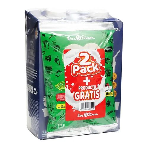 2 Pack Leche Dos Pinos UHT Edge -2000ml