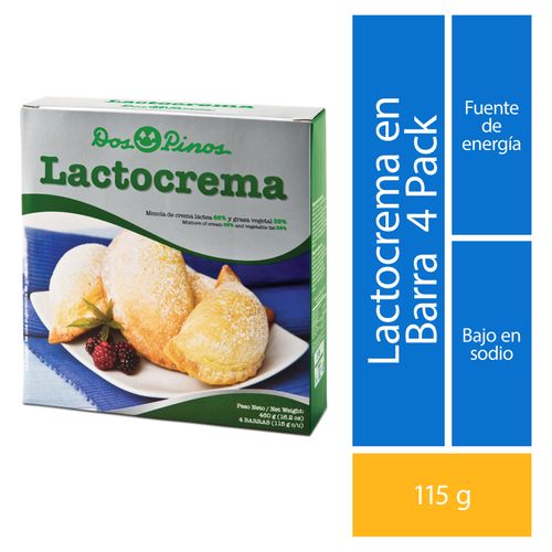 Mantequilla Dos Pinos Lactocrema Barra - 460Gr