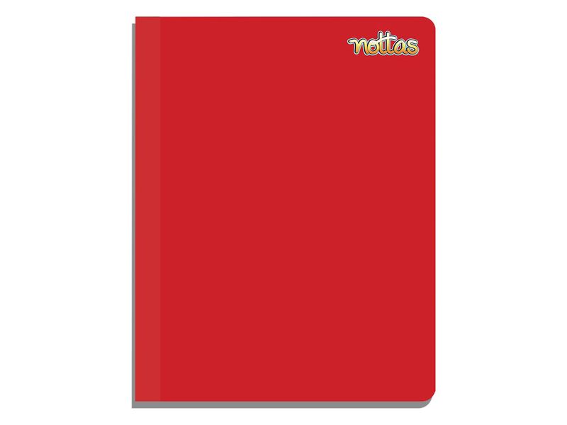 Cuaderno-Nottas-Cosido-Grande-L-inea-Color-Rojo-100-Hojas-1-83257