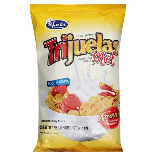 Cereal Jack's trijuelas miel bolsa -170 g