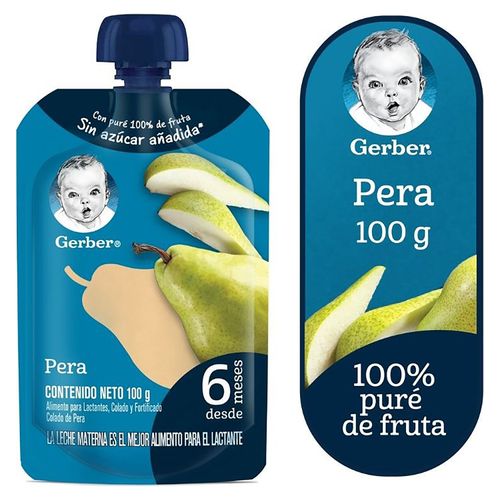 GERBER® Colado Pera Pouch 100g