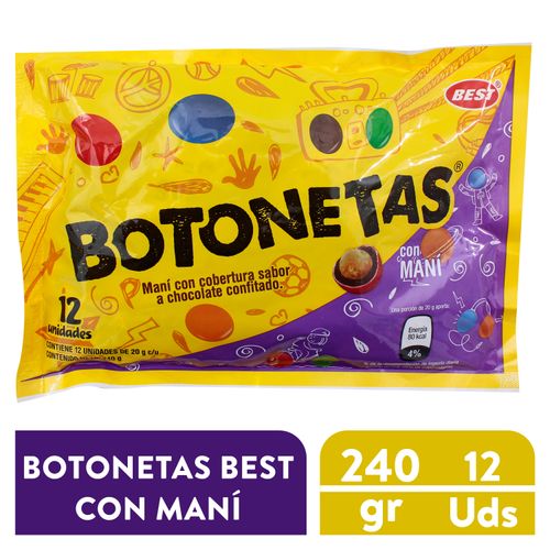 Botoneta Best Maní -240 gr