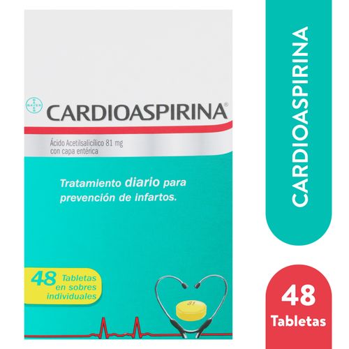 Cardioaspirina 81 Mg 48