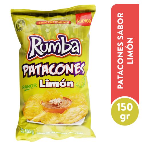 Snack Patacones Rumba Limón y Sal -150 gr