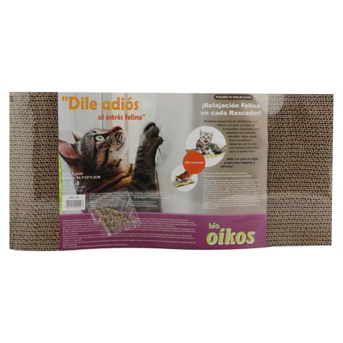 Tablero Kraft Para Mascota Bio Oikos Rasca Gato