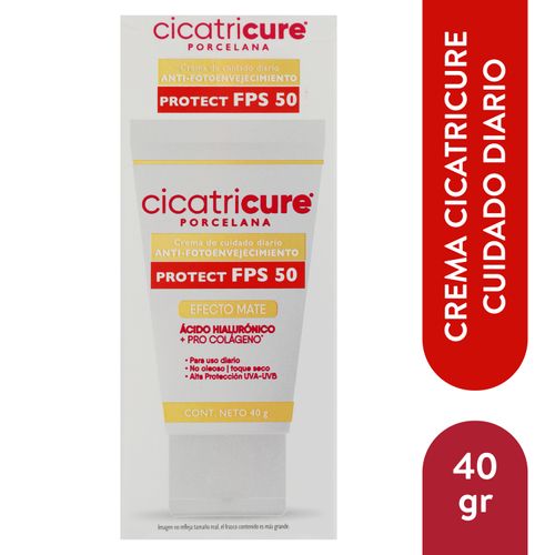 Crema Cicatricure porcelana fps 50 - 40 g