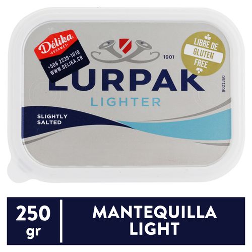 Mantequilla Lurpak Light Crem 250 Gr