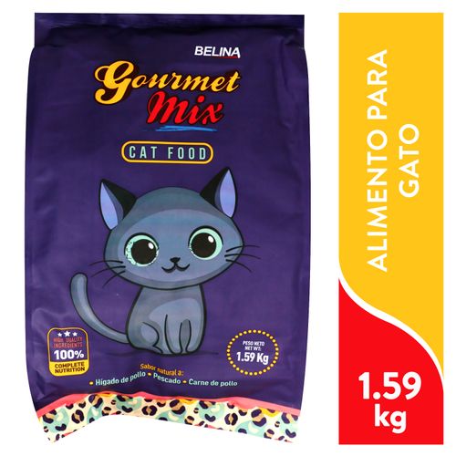 Alimento Gourmet Para Gato Mix 1590Gr