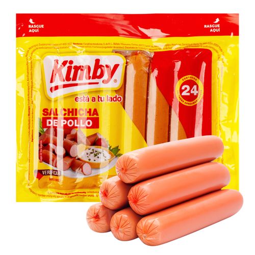 Salchicha Kimby De Pollo 24 Uds - 1000g