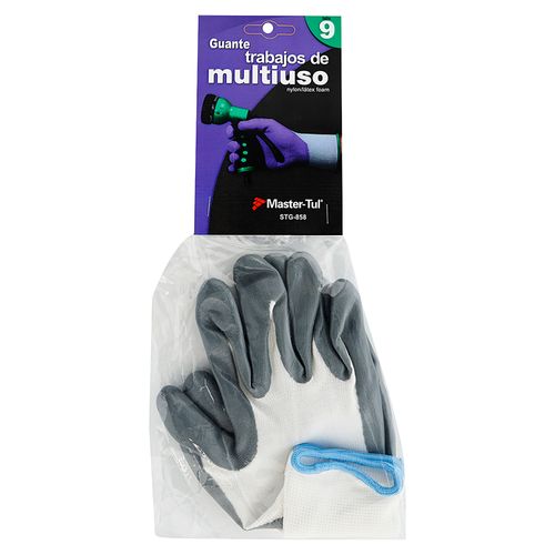 Guante Master Tul Multiuso Nylon Y Latex