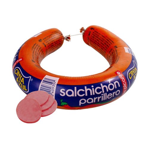 Salchichón Parrillero Cinta Azul Picante - 500 g