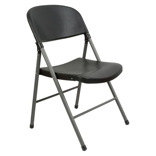 Silla Mainstays, plegable, color negro