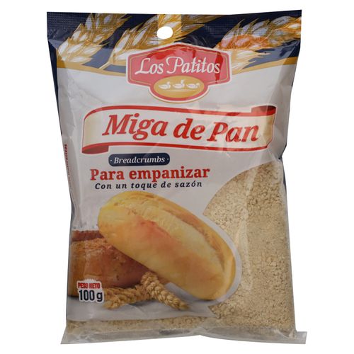 Empanizador Los Patitos migas de pan con sazonador - 100 g