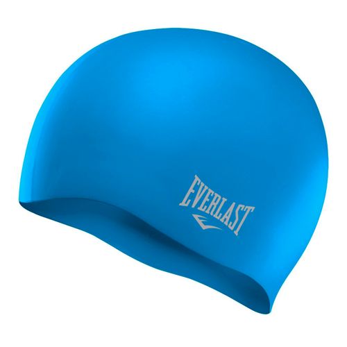 Gorra De Natación De Silicón Everlast Junior Azul