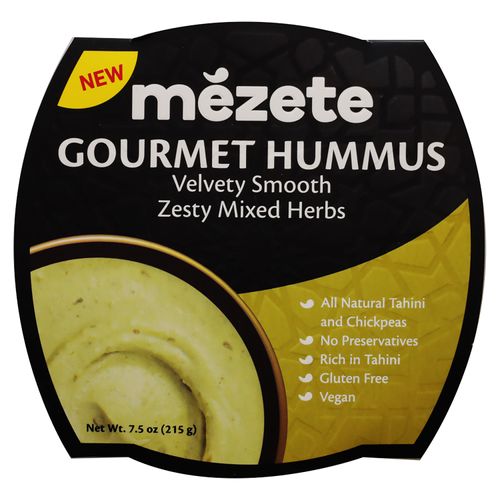 Aperitivo Mézete gourmet hummus hierbas - 215 g