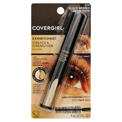 Mascara para pestañas Covergirl color 810  black brown  - 9 g