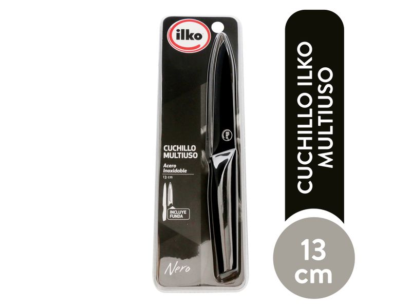 Cuchillo-Ilko-Multiuso-13cm-Nero-1-87386