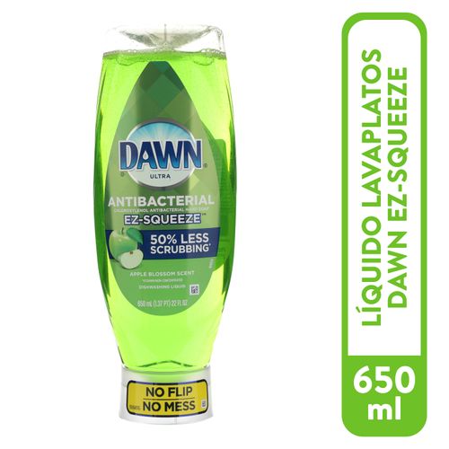 Lavaplatos Líquido Dawn Ultra Antibacterial Apple -650 ml