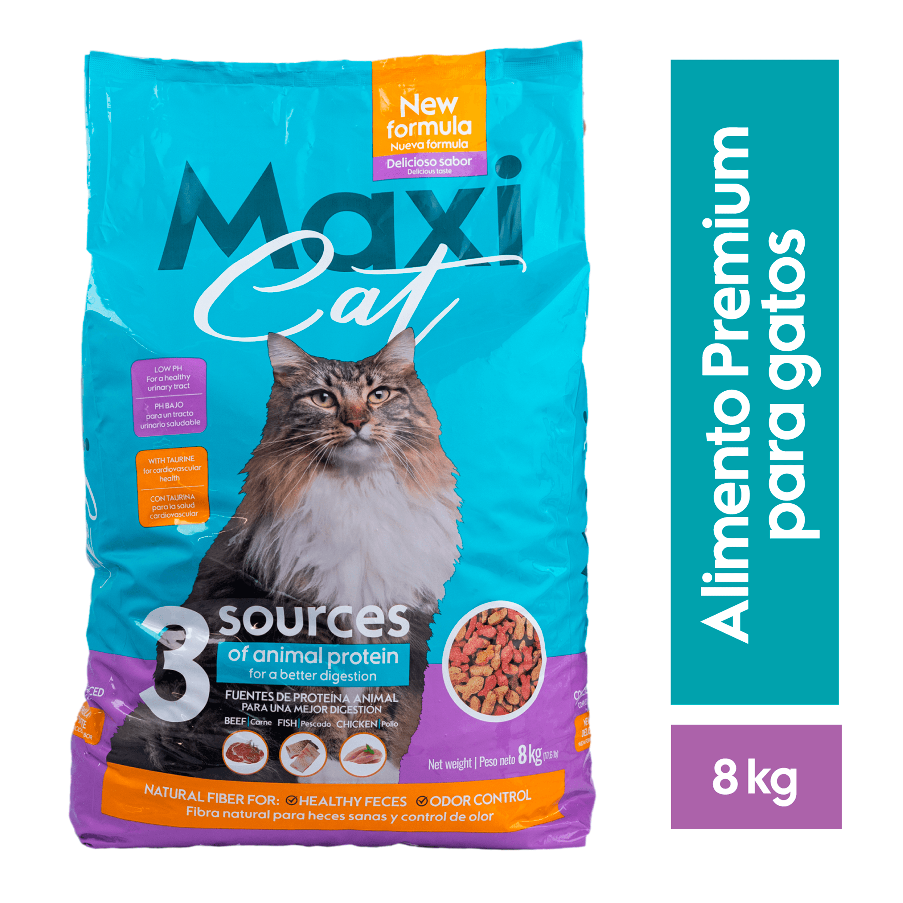 Comprar Alimento Para Gato Maxi Cat 8000gr Walmart Costa Rica