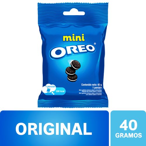 Galletas Oreo Mini Sabor Original Bolsa - 40g