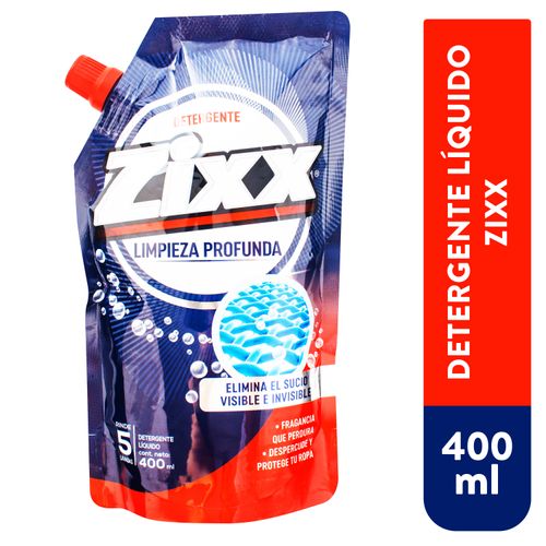 Detergente Líquido Zixx -400 ml