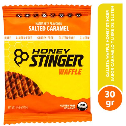 Waffle Honey Stinger, sabor caramelo -30g