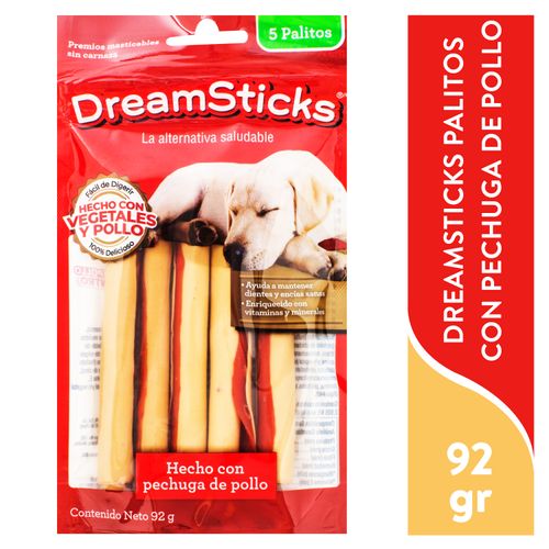 Snack DreamBone Sticks Para Perro Palitos 5 Uds