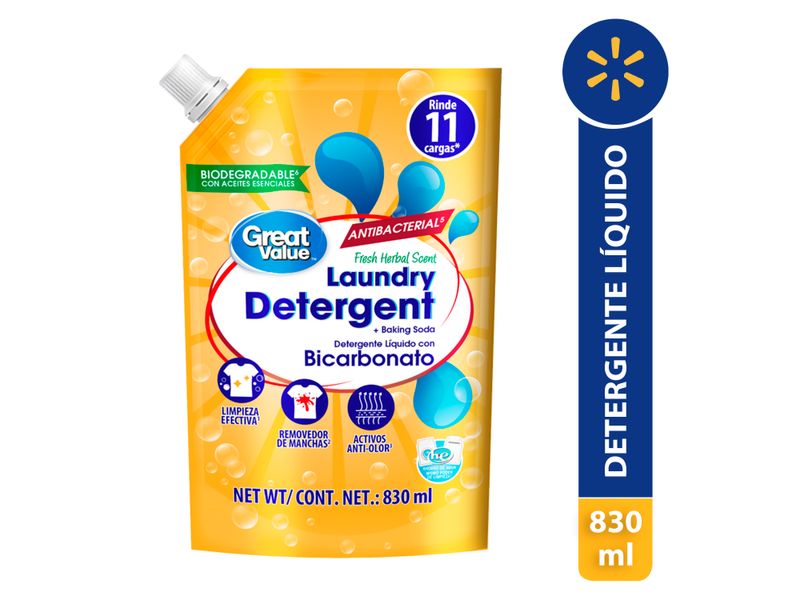 Detergente-L-quido-Great-Value-Pouch-Bicarbonato-830ml-1-94221