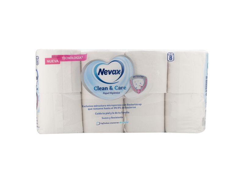 Papel-Higi-nico-Nevax-Clean-Care-Remueve-Bacterias-8-Rollos-2-77657