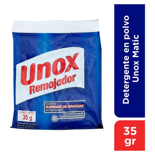 Detergente Unox en polvo - 35 g