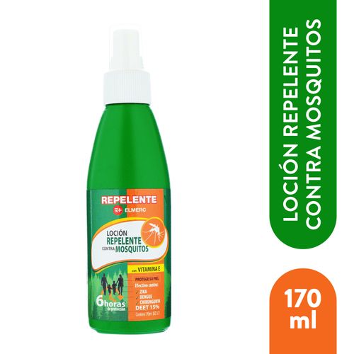 Repelente Elmerc 6Hr 170Ml