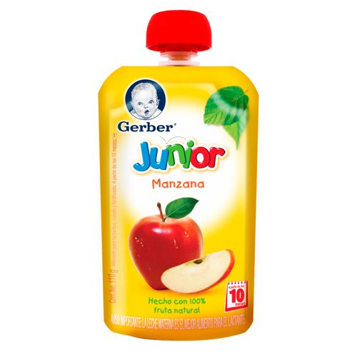 Colado Gerber junior sabor manzana - 110 g