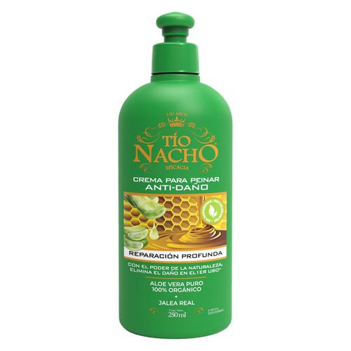 Crema Para Peinar Tio Nacho Aloe - 250Ml